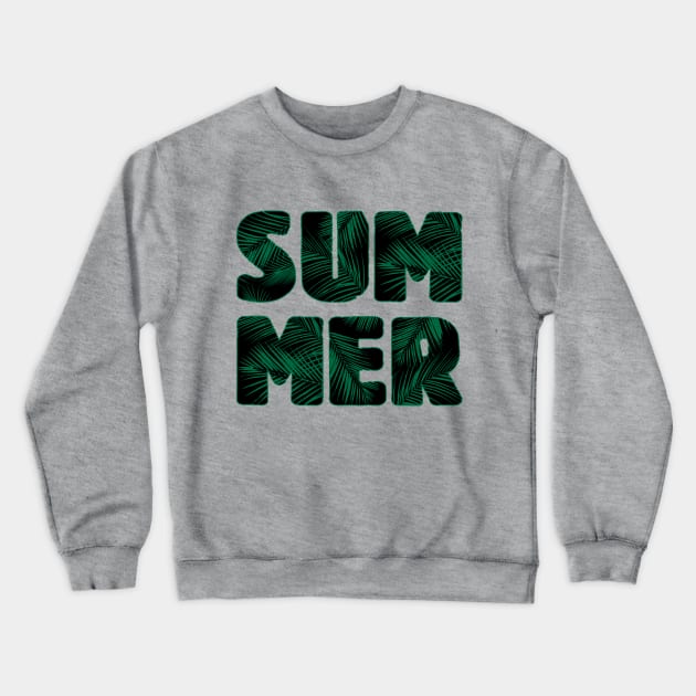 Summer Crewneck Sweatshirt by FontfulDesigns